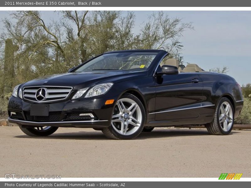 Front 3/4 View of 2011 E 350 Cabriolet