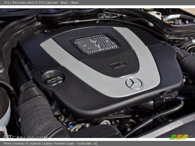 Black / Black 2011 Mercedes-Benz E 350 Cabriolet