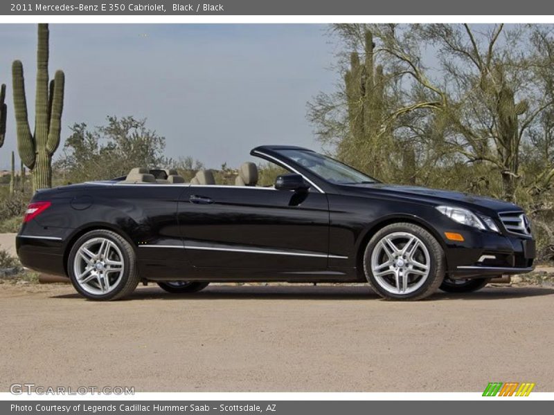  2011 E 350 Cabriolet Black