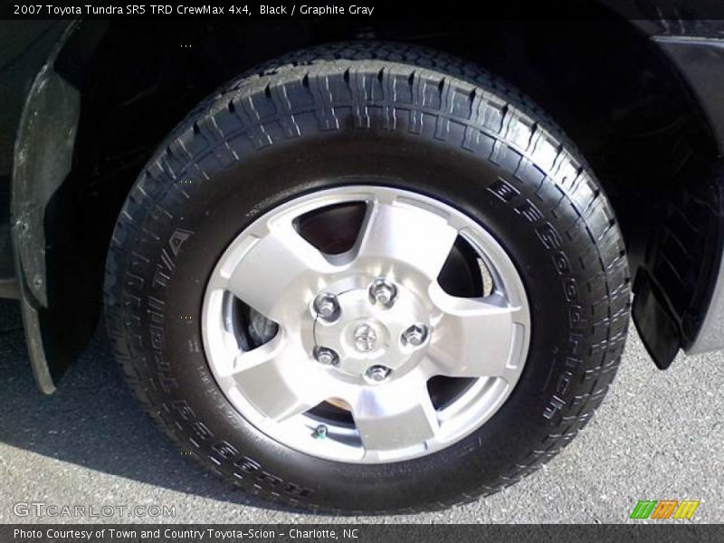 Black / Graphite Gray 2007 Toyota Tundra SR5 TRD CrewMax 4x4