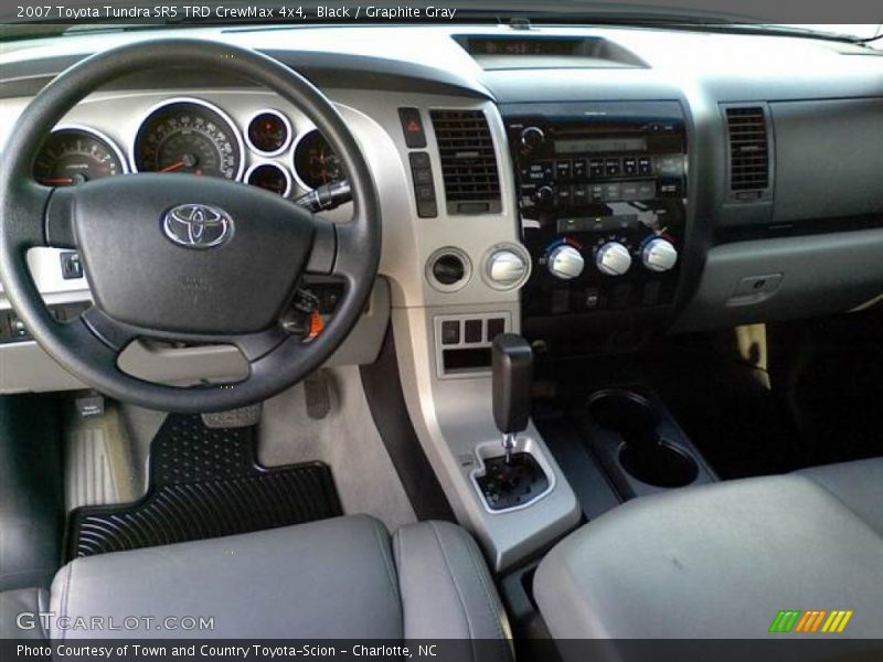 Black / Graphite Gray 2007 Toyota Tundra SR5 TRD CrewMax 4x4