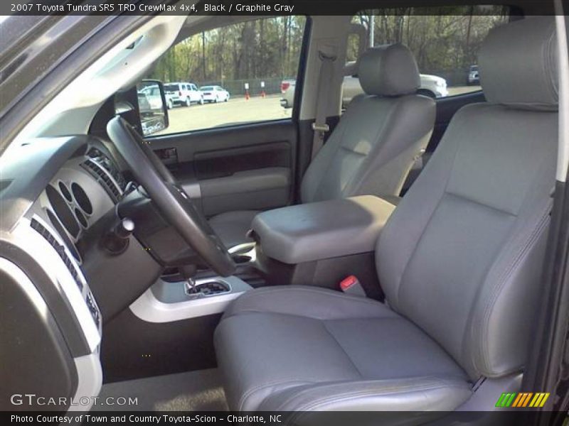 Black / Graphite Gray 2007 Toyota Tundra SR5 TRD CrewMax 4x4