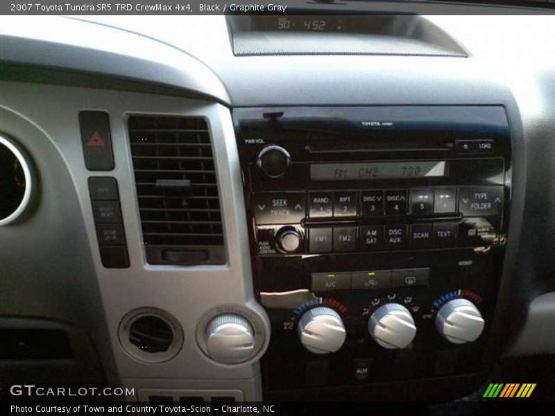 Black / Graphite Gray 2007 Toyota Tundra SR5 TRD CrewMax 4x4