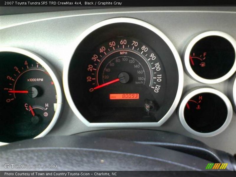 Black / Graphite Gray 2007 Toyota Tundra SR5 TRD CrewMax 4x4