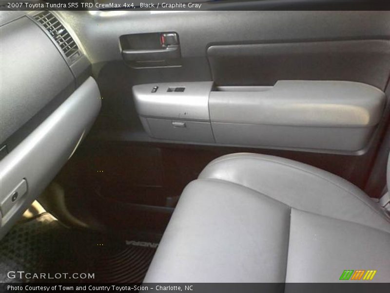 Black / Graphite Gray 2007 Toyota Tundra SR5 TRD CrewMax 4x4