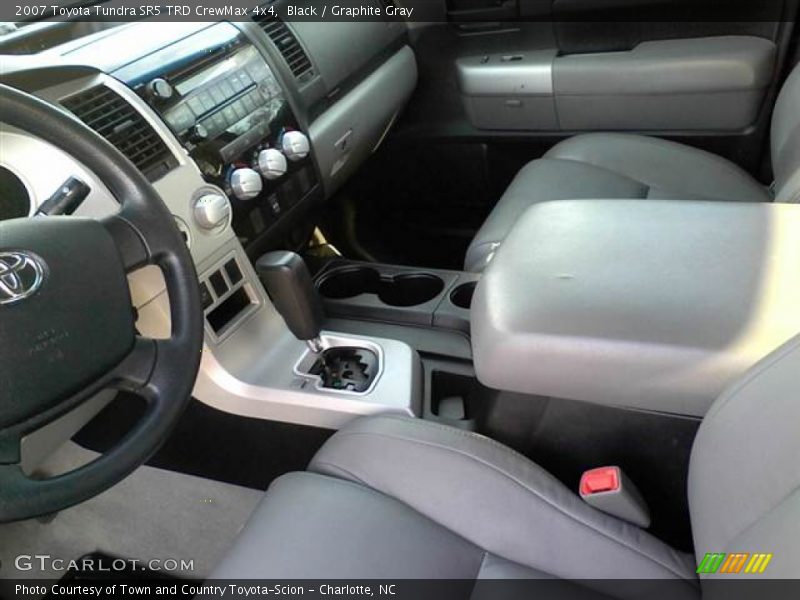 Black / Graphite Gray 2007 Toyota Tundra SR5 TRD CrewMax 4x4