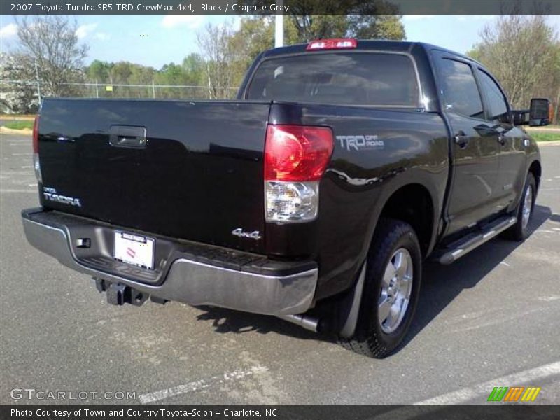 Black / Graphite Gray 2007 Toyota Tundra SR5 TRD CrewMax 4x4