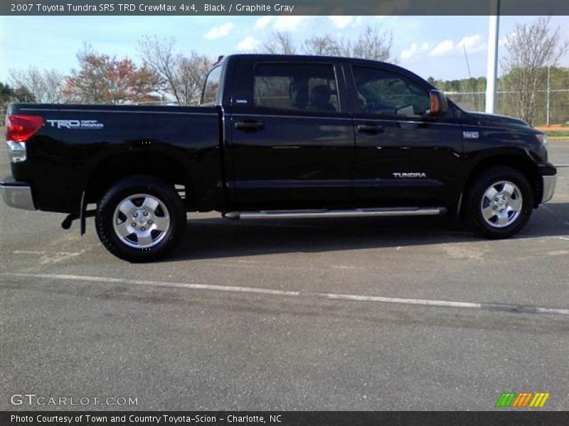 Black / Graphite Gray 2007 Toyota Tundra SR5 TRD CrewMax 4x4