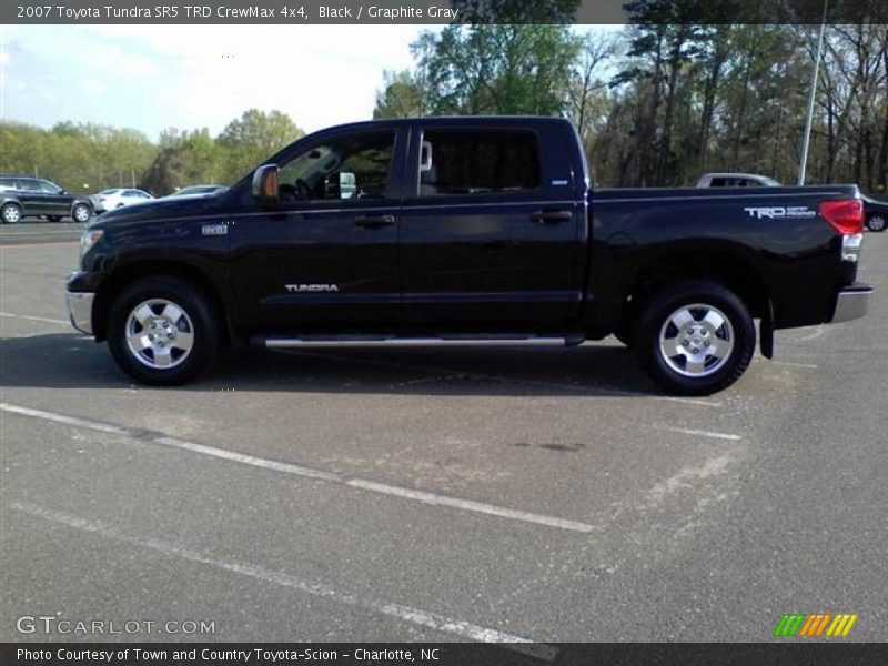 Black / Graphite Gray 2007 Toyota Tundra SR5 TRD CrewMax 4x4