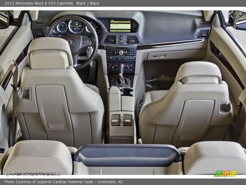  2011 E 350 Cabriolet Black Interior