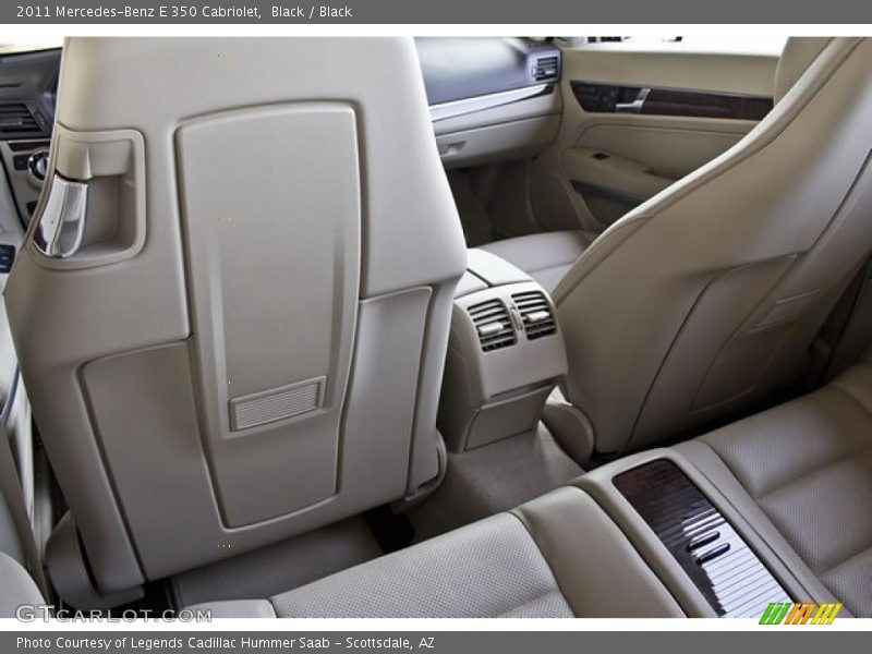 Black / Black 2011 Mercedes-Benz E 350 Cabriolet