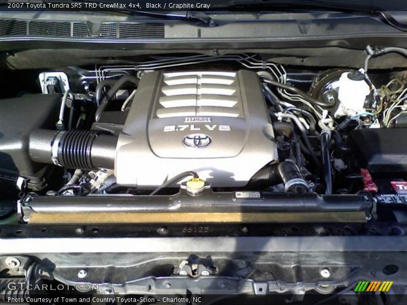 Black / Graphite Gray 2007 Toyota Tundra SR5 TRD CrewMax 4x4