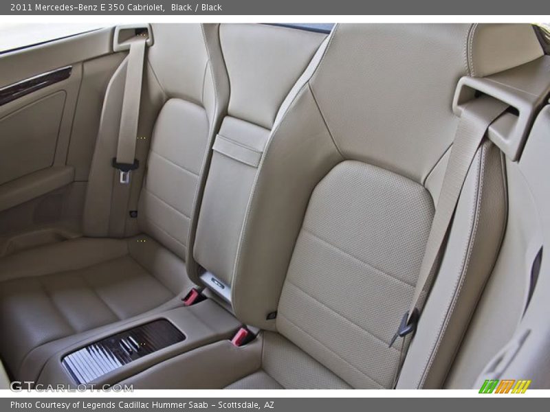 Black / Black 2011 Mercedes-Benz E 350 Cabriolet