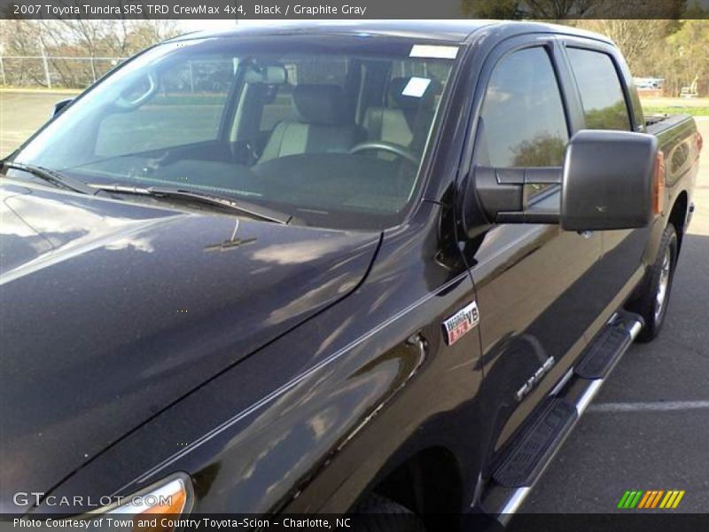 Black / Graphite Gray 2007 Toyota Tundra SR5 TRD CrewMax 4x4