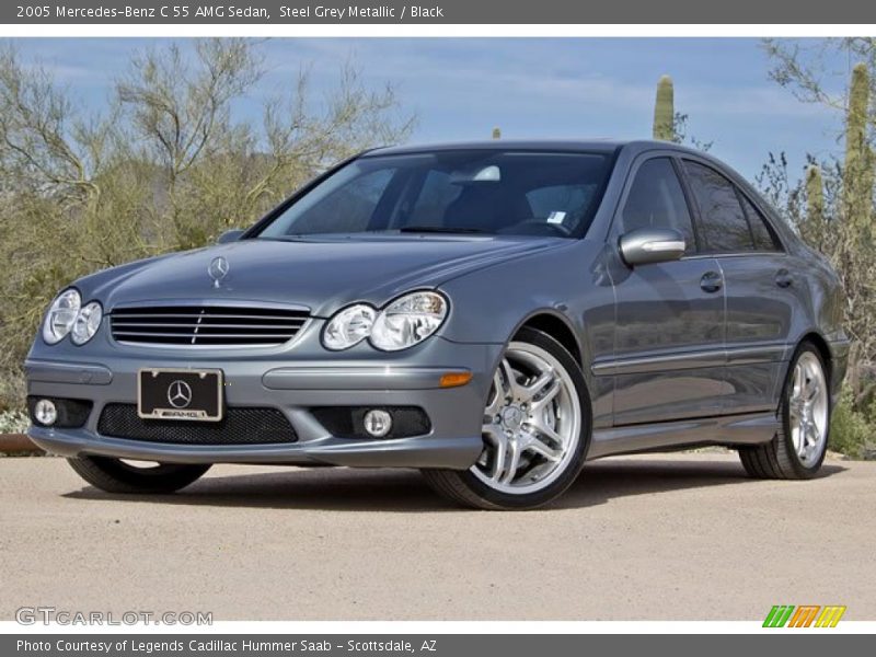 Front 3/4 View of 2005 C 55 AMG Sedan