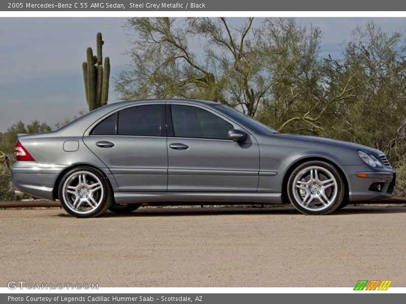  2005 C 55 AMG Sedan Steel Grey Metallic