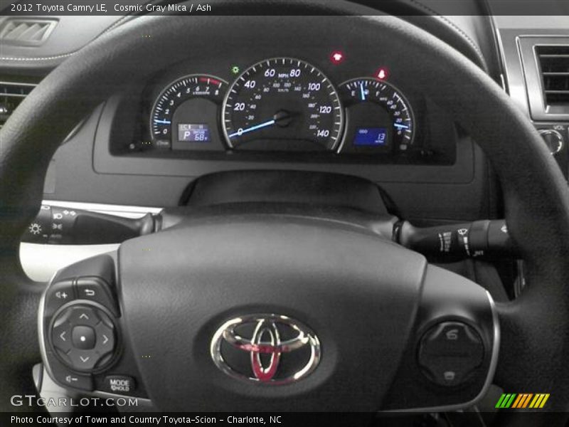 Cosmic Gray Mica / Ash 2012 Toyota Camry LE