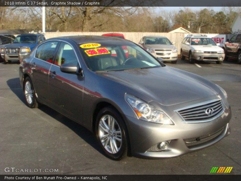 Graphite Shadow / Graphite 2010 Infiniti G 37 Sedan