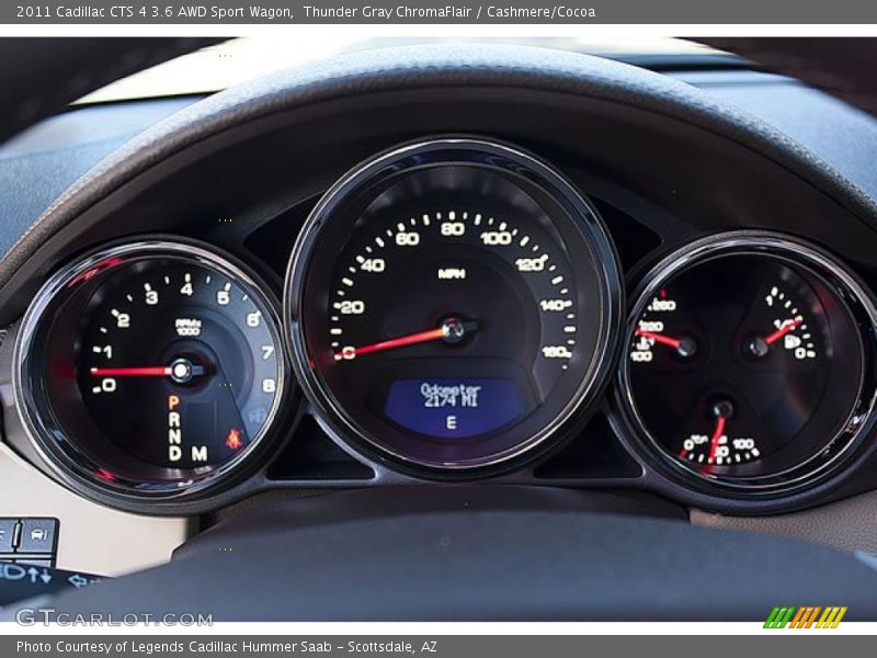  2011 CTS 4 3.6 AWD Sport Wagon 4 3.6 AWD Sport Wagon Gauges