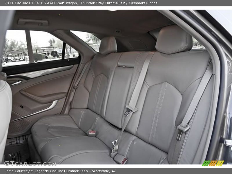 Rear Seat of 2011 CTS 4 3.6 AWD Sport Wagon