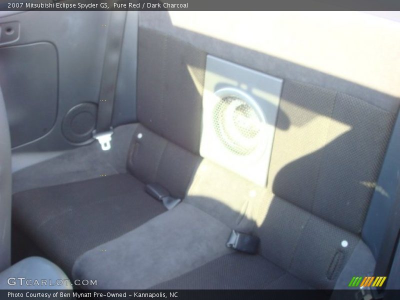 Pure Red / Dark Charcoal 2007 Mitsubishi Eclipse Spyder GS