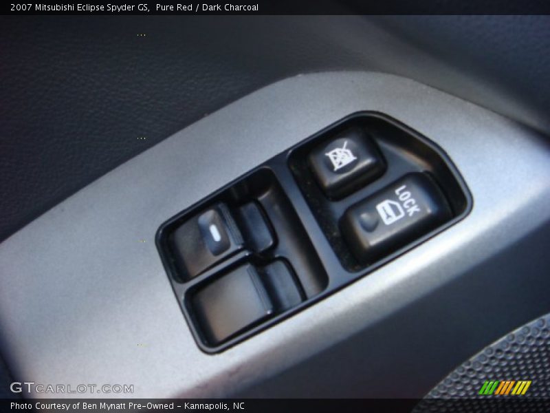 Pure Red / Dark Charcoal 2007 Mitsubishi Eclipse Spyder GS