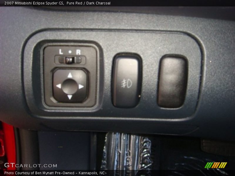 Pure Red / Dark Charcoal 2007 Mitsubishi Eclipse Spyder GS