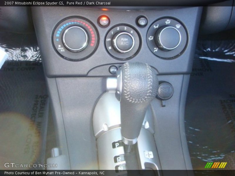 Pure Red / Dark Charcoal 2007 Mitsubishi Eclipse Spyder GS