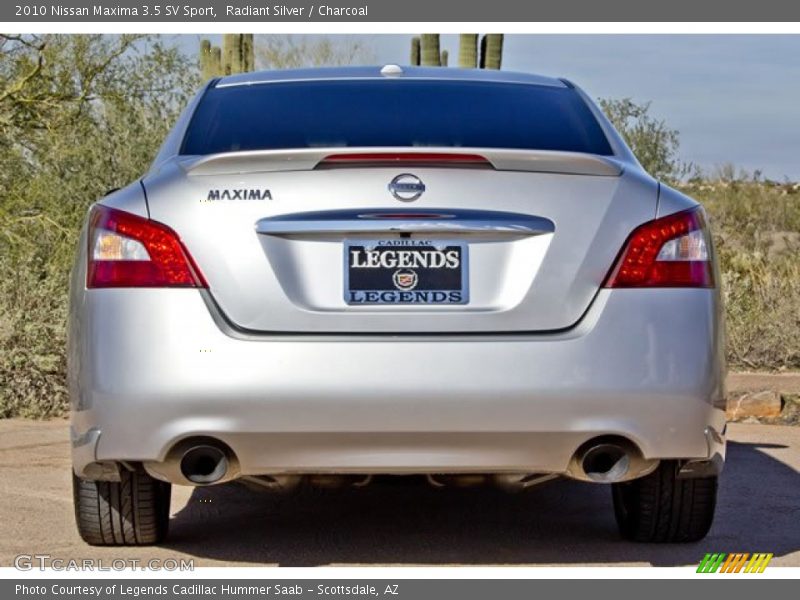 Radiant Silver / Charcoal 2010 Nissan Maxima 3.5 SV Sport