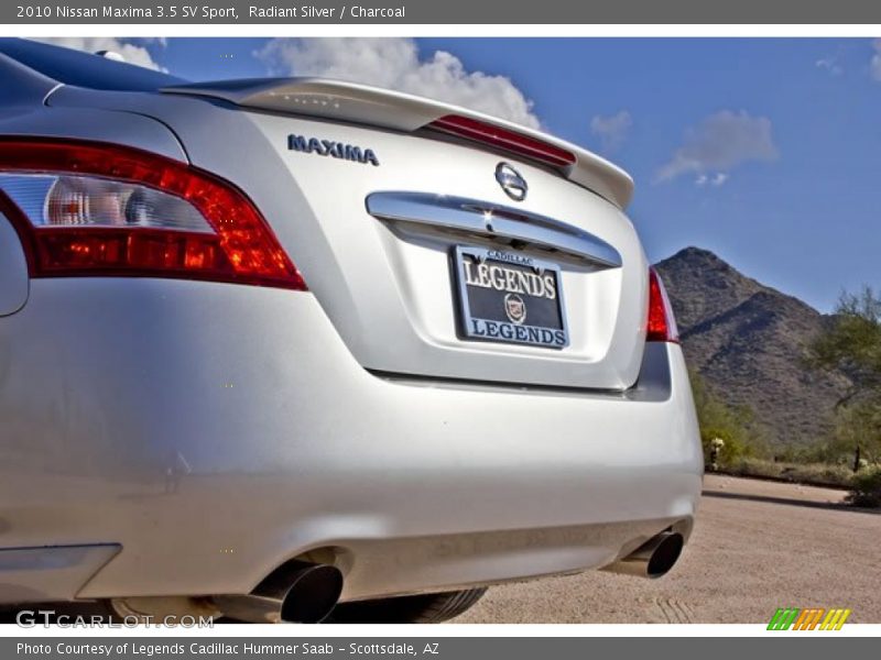 Radiant Silver / Charcoal 2010 Nissan Maxima 3.5 SV Sport