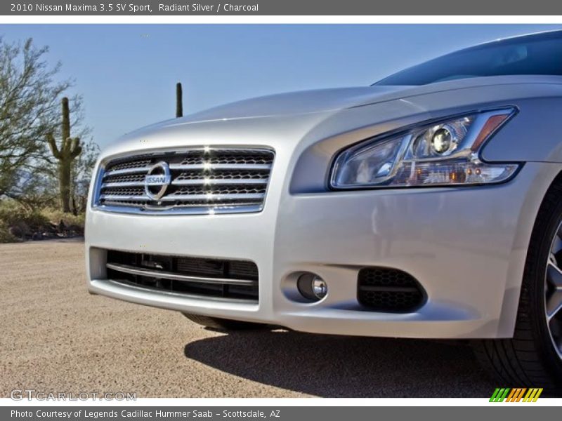 Radiant Silver / Charcoal 2010 Nissan Maxima 3.5 SV Sport