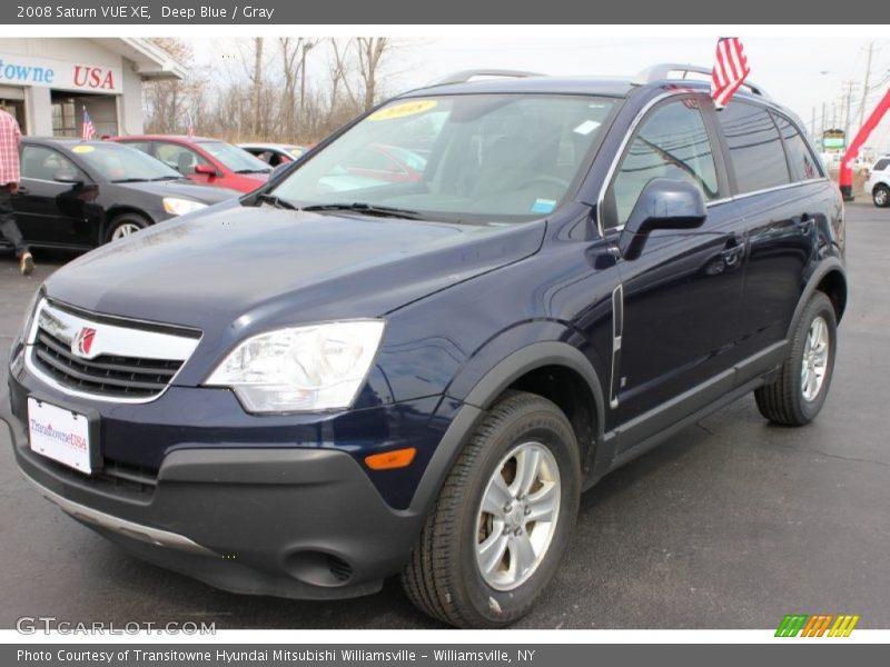 Deep Blue / Gray 2008 Saturn VUE XE