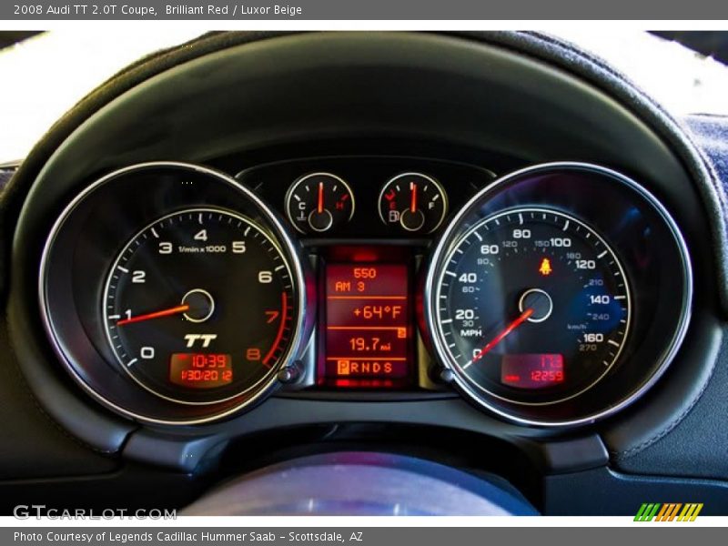  2008 TT 2.0T Coupe 2.0T Coupe Gauges