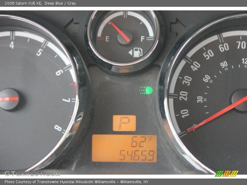 Deep Blue / Gray 2008 Saturn VUE XE