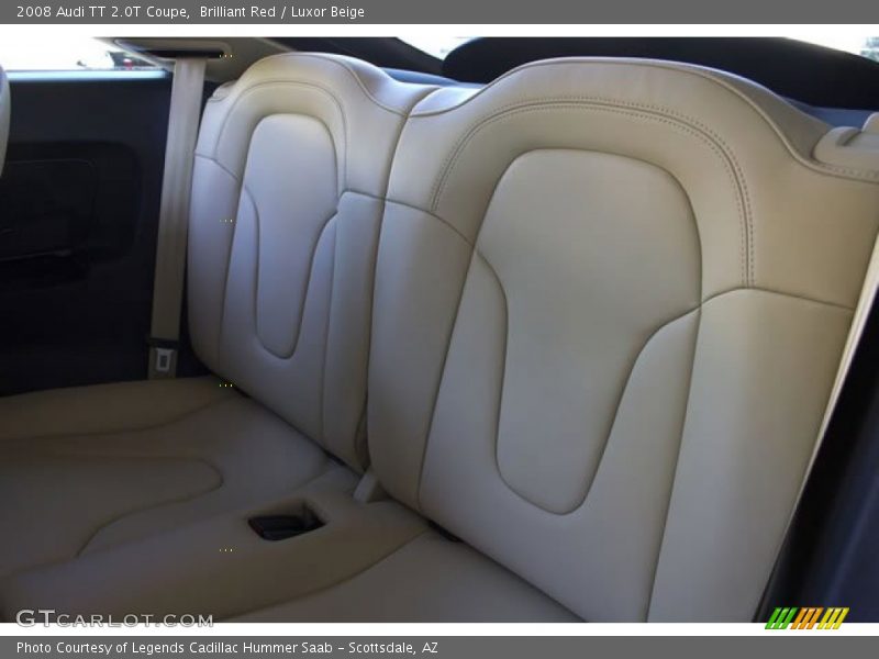 Brilliant Red / Luxor Beige 2008 Audi TT 2.0T Coupe