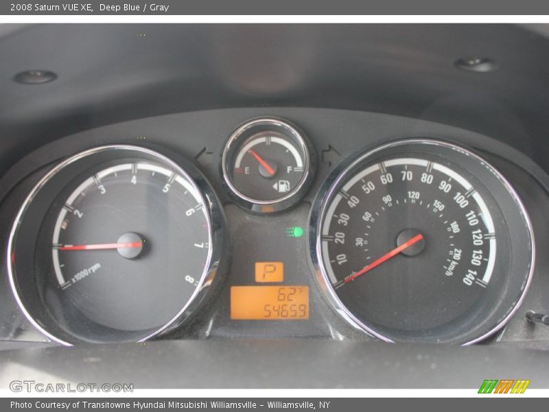 Deep Blue / Gray 2008 Saturn VUE XE