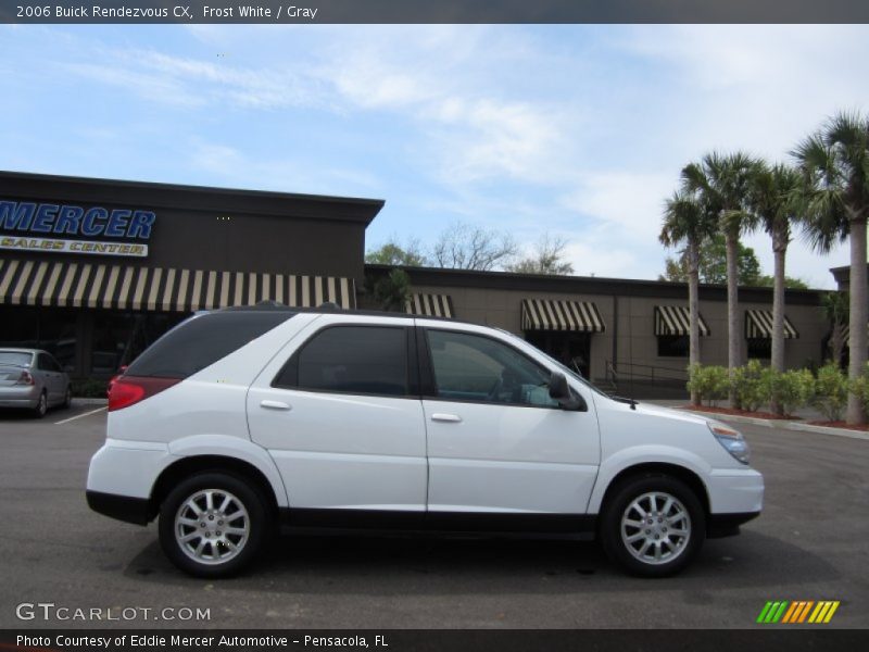 Frost White / Gray 2006 Buick Rendezvous CX