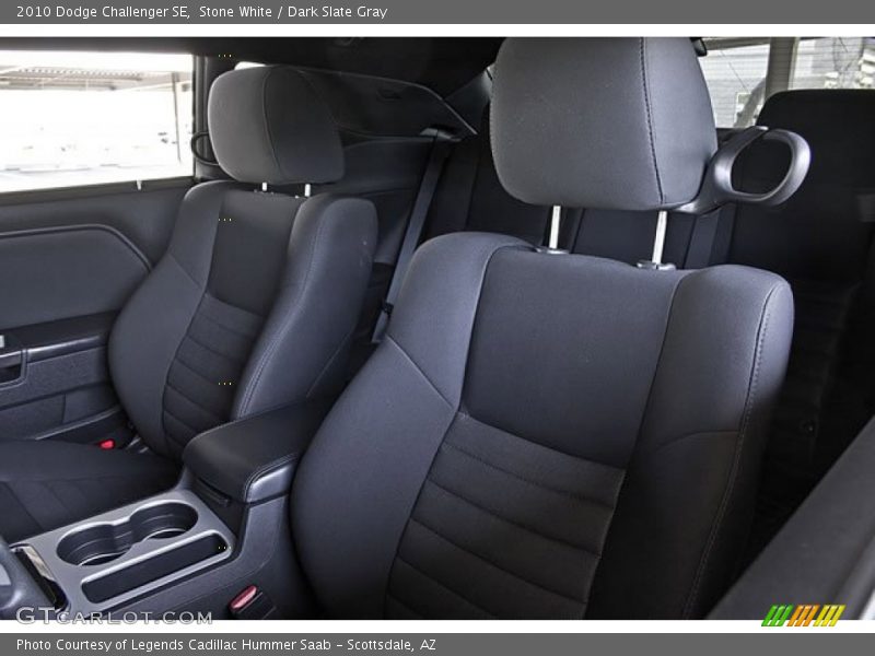 Stone White / Dark Slate Gray 2010 Dodge Challenger SE