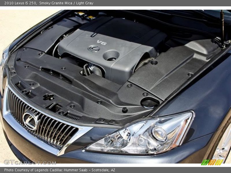 Smoky Granite Mica / Light Gray 2010 Lexus IS 250