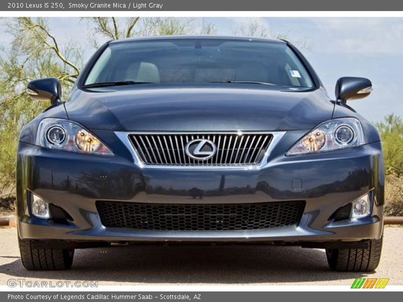 Smoky Granite Mica / Light Gray 2010 Lexus IS 250