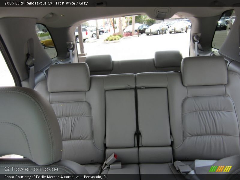 Frost White / Gray 2006 Buick Rendezvous CX