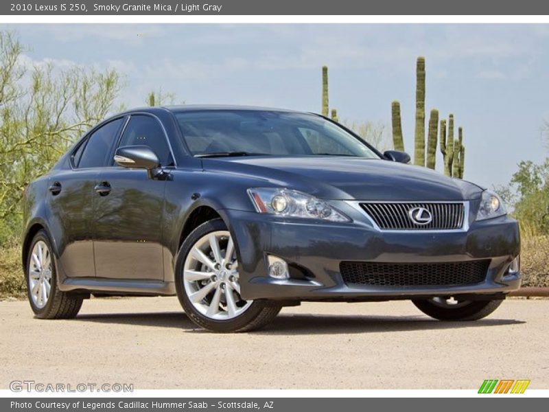 Smoky Granite Mica / Light Gray 2010 Lexus IS 250