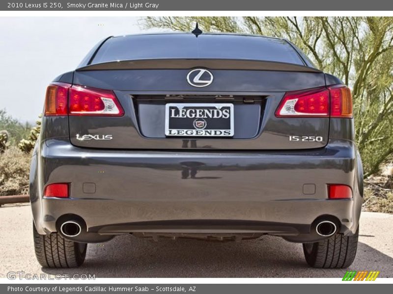 Smoky Granite Mica / Light Gray 2010 Lexus IS 250
