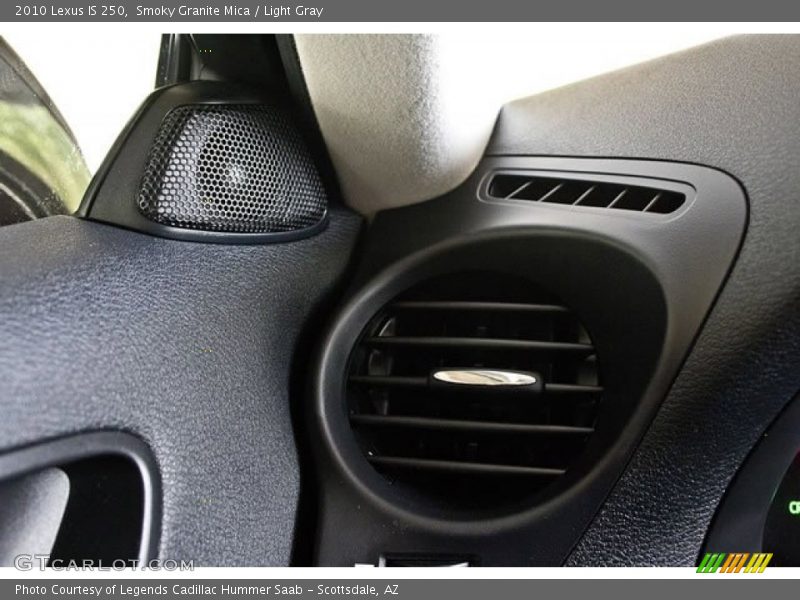 Smoky Granite Mica / Light Gray 2010 Lexus IS 250