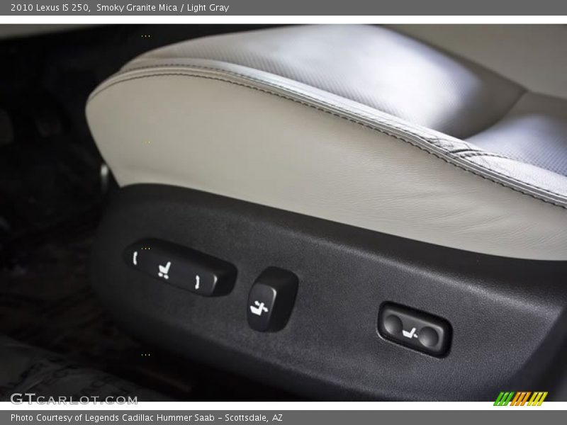 Smoky Granite Mica / Light Gray 2010 Lexus IS 250