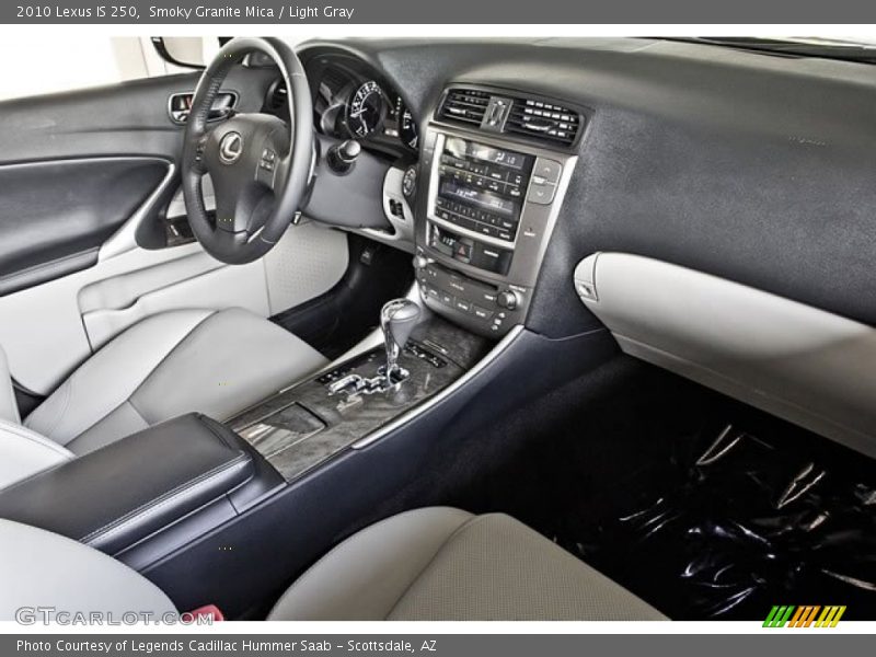 Smoky Granite Mica / Light Gray 2010 Lexus IS 250