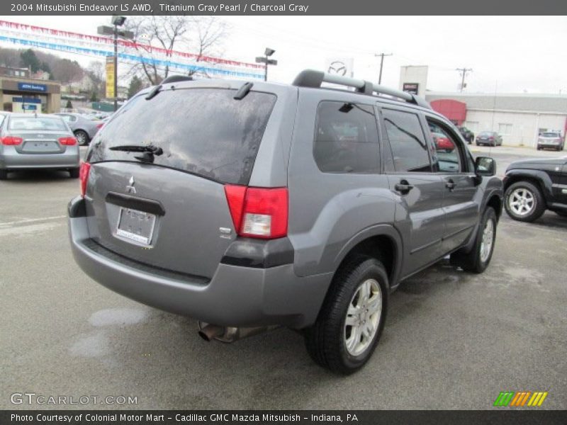 Titanium Gray Pearl / Charcoal Gray 2004 Mitsubishi Endeavor LS AWD