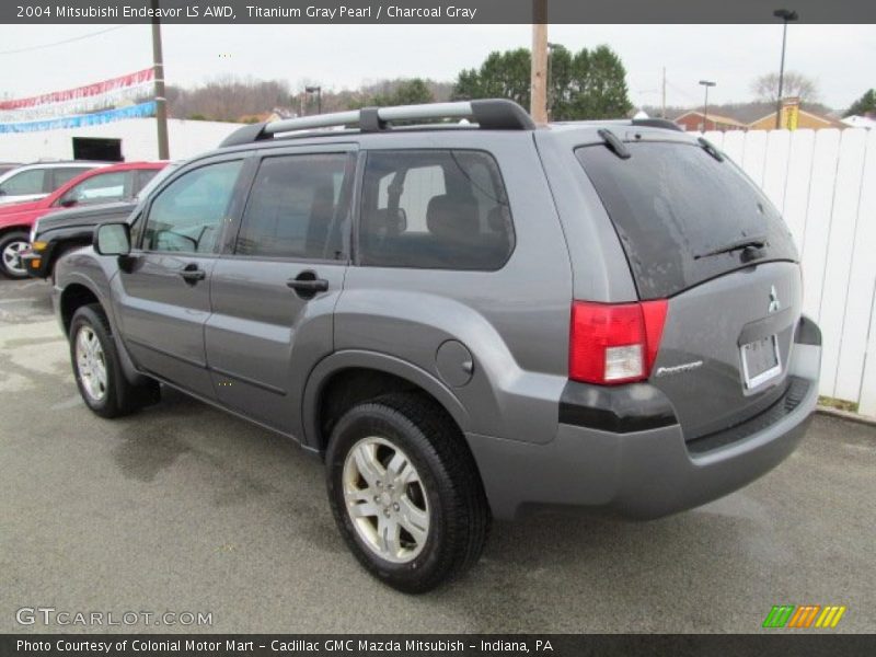 Titanium Gray Pearl / Charcoal Gray 2004 Mitsubishi Endeavor LS AWD