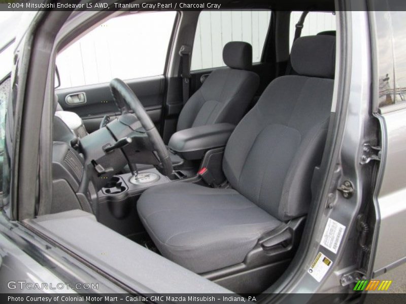 Titanium Gray Pearl / Charcoal Gray 2004 Mitsubishi Endeavor LS AWD