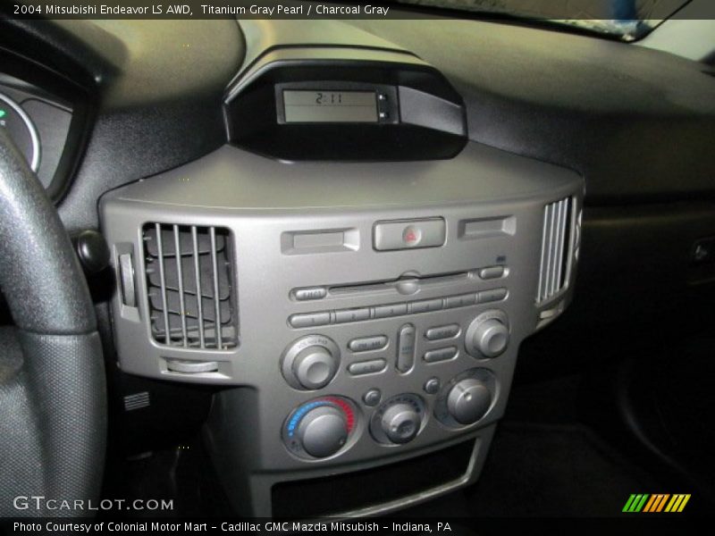 Titanium Gray Pearl / Charcoal Gray 2004 Mitsubishi Endeavor LS AWD